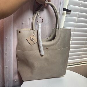 Ulta Beauty Elegant Beige Tote